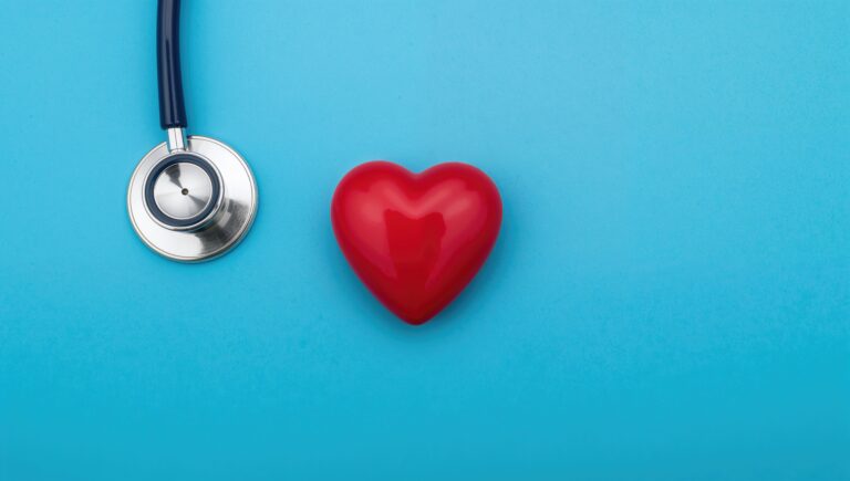 Heart and stethescope
